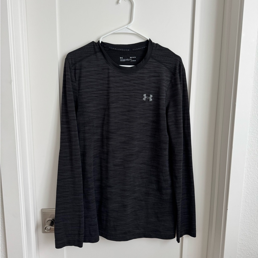 Under Armour Black Long Sleeve Performance Tee
